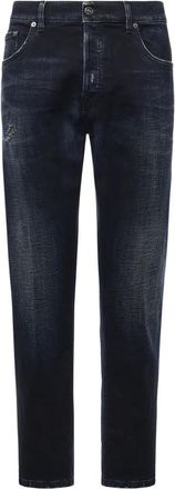 Dondup Slim-fit Jeans - Heren - Slim Fit Jeans - Blauw - W32 - Jeans