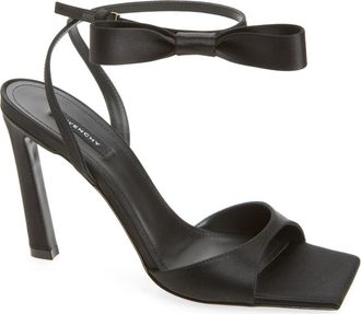 Givenchy Naked Bow Sandal in Black at Nordstrom, Size 38.5