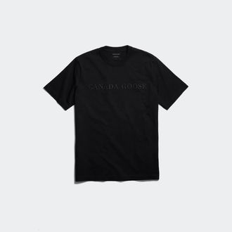 Canada Goose T-shirt &agrave; broderie Ocra (Hommes, Solar Aria, TTG)