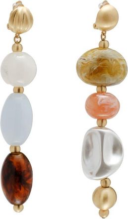 Cult Gaia Mercier Linear Drop Earrings in Saddle Bauble Multi at Nordstrom