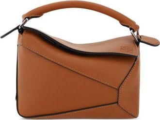 Loewe Mini Puzzle In Classic Calfskin Bags