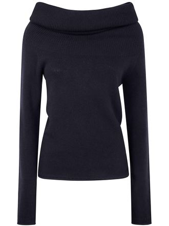 Nuur Long Sleeves Boat Neck Sweater