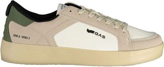 Gas Bianco Polyurethaan Heren Sneakers