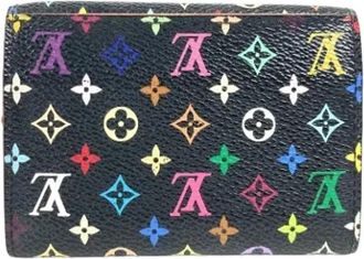 Louis Vuitton Pre-owned Card Case - Dames - Vintage Accessoires - Veelkleurig - ONE Size - Vintage
