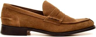 Trickers James Suede Loafers - Heren - Loafers - Beige - 41 1/2 EU - Leer - Schoenen