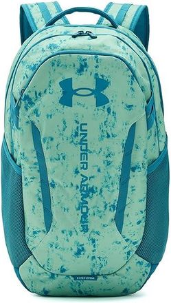 Under Armour Hustle 6.0 Backpack Backpack Bags Enamel Blue/Boundless Blue/Boundless Blue, Polyester