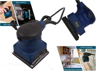 Trade Shop Trade Shop - Levigatrice Orbitale Elettrica 350w Piallatrice Levigatura Sbavatura Rfs-350