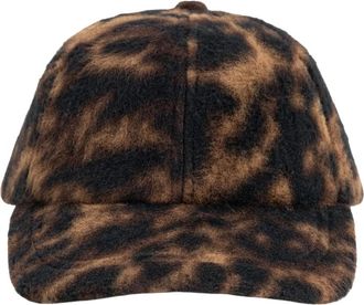 YaYa Gorra con estampado de leopardo - Accessories - Mujer - Marr&oacute;n - ONE SIZE