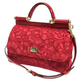 Dolce & Gabbana Pre-owned Schoudertas - Dames - Pre-owned - Rood - Maat: ONE Size Katoen