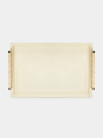 Riviere Lacquered Leather Tray (23.5in/60cm)