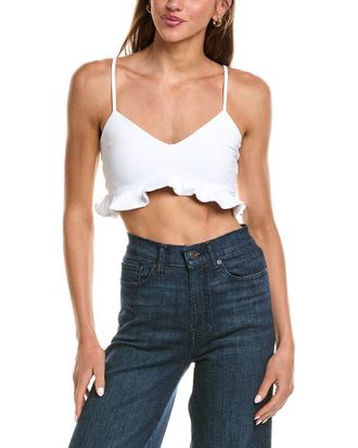 Susana Monaco Susana Monaco Crop Ruffle String Top
