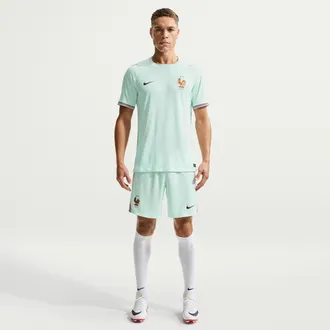 Nike FFF 2026 Match Away Nike Mens Aero-FIT Soccer Authentic Shorts in Green | IB4827-394