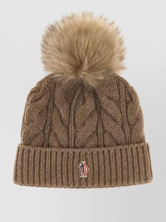 Moncler wool cashmere beanie