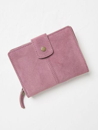 Fat Face FatFace Purple Etta Suede Purse