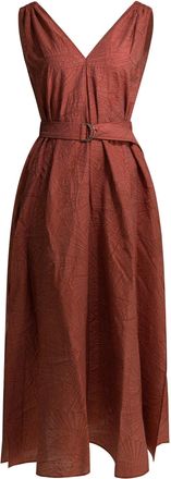 Brunello Cucinelli Abito lungo a trapezio Brunello Cucinelli