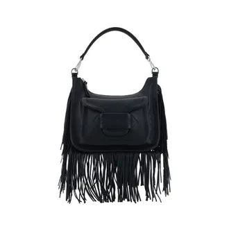 Pierre Hardy Black Calf Leather Bos Taurus Shoulder Womens Bag