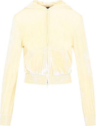 Balenciaga Fitted Zip-Up Hoodie