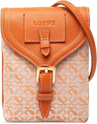Loewe Pre-owned Loewe Mini Anagram Canvas Crossbody Ladies 42K5EZBP13JL2DJX
