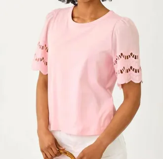 Lilly Pulitzer Sebene Knit Top In Pink Muse