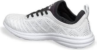Athletic Propulsion Labs Mens Techloom Phantom Sneakers In Metallic Pearl/white/black