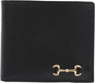 Gucci Black Leather Wallet (Bi-Fold) (Pre-Owned)