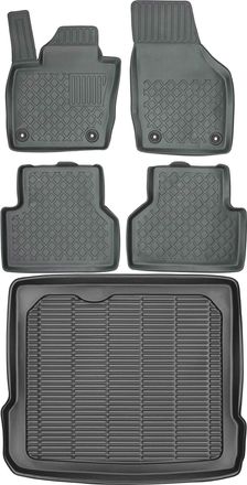 OEM Juego De Alfombrillas Para Coche Y Maletero Para Audi Q3 Crossover (2011-2018)