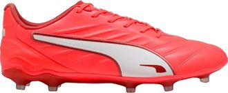Puma King Pro FG/AG Glowing Red / White / Red Fire 108308-01 Mens