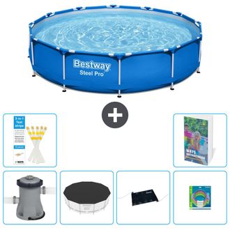 Bestway Piscina Bestway Steel Pro Redonda - 366x76 Cm - 7-piezas S211