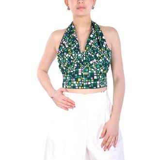 Max Mara Dames, Tops, Veelkleurig, Maat: S