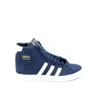 adidas Hoge Top Su&egrave;de Rubberen Zool Sneakers - Heren - Skateschoenen - Blauw - 42 EU - Su&egrave;de - Fitness