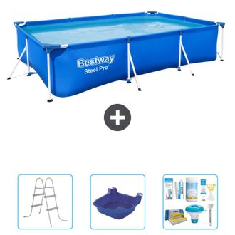 Bestway Piscina Bestway Steel Pro Rectangular - 300x201x66 Cm - 6-piezas S22720