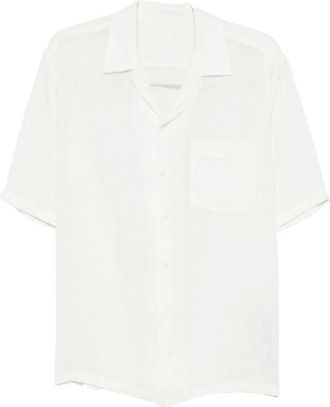 120% Lino Hombre, Camisas, Beige, Talla: M