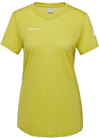 Mammut Tree Wool Firstlayer T-Shirt Merinoshirt f&uuml;r Damen | gelb