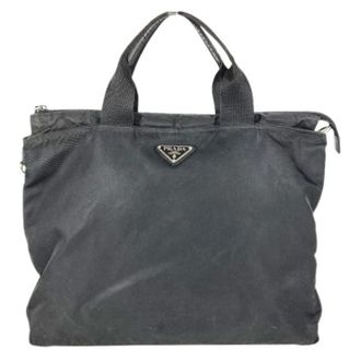 Prada Pre-owned Tote Bags, female, Black, Size: ONE SIZE Pre-owned Vintage Tote Bag