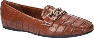 Easy Street Amber Loafer in Tan Croco at Nordstrom, Size 5.5