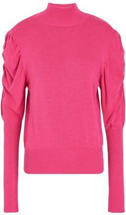8 by YOOX VISCOSE BLEND PUFF SHOULDER CREWNECK