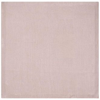 Fragile Knit Blanket, Garter Stitch Edge in Pink at Nordstrom