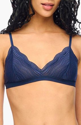 Cosabella Dolce Bralette in Navy Blue at Nordstrom, Size Small