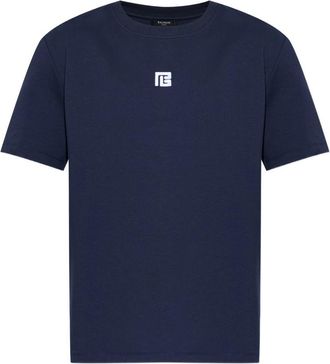 Balmain Loose Ss T-Shirt Clothing