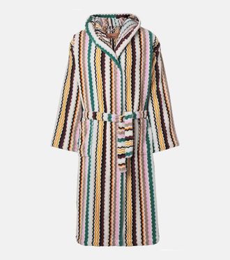 Missoni Accappatoio Aura Zigzag in cotone