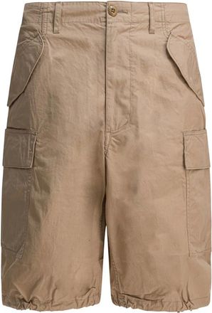 Beams Plus Uomo, Pantaloncini, Beige, XL, new