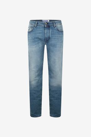 Jacob Cohen Ausgewaschene Jeans mit geradem Bein aus Baumwolle Bard