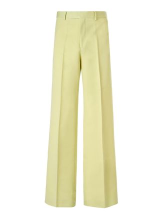 Gucci Lime Yellow Polyester Mens Pants