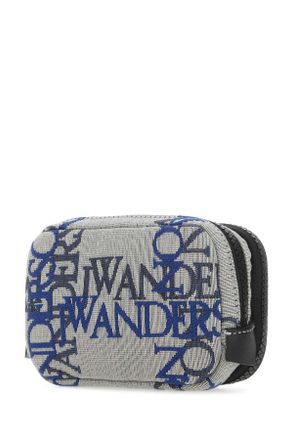 J.W.Anderson Womens Embroidered Fabric Beauty Case 614 Exterior Exterior: Accessory