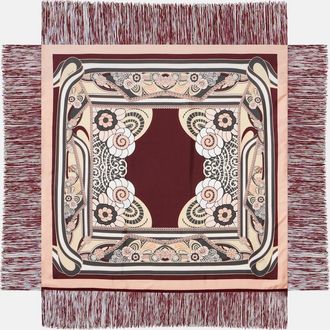 La DoubleJ Pa&ntilde;uelo de sarga de seda estampado