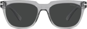 Prada Occhiali da sole squadrati - Grigio