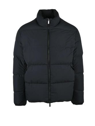 Emporio Armani Down Jacket With Zip Closure And Quilted Design
