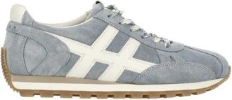 Hogan 86er Sneakers - Dames - Sneakers - Blauw - 38 EU - Leer - Schoenen