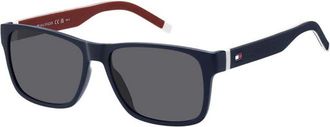 Tommy Hilfiger TH 1718/S FLL/IR Mens Sunglasses Blue Size 56