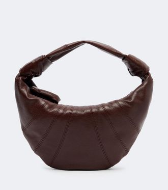 Christophe Lemaire Bolso al hombro Fortune Croissant Small de piel